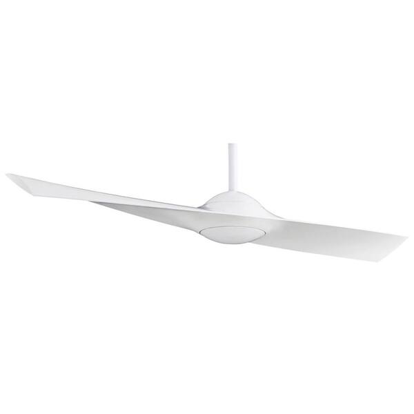 MINKA-AIRE Wing 52 in. Indoor White Ceiling Fan with Remote Control
