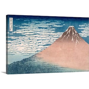 "South Wind, Clear Dawn, from the series '36 Views of Mount Fuji', c..." by Katsushika Hokusai Canvas Wall Art