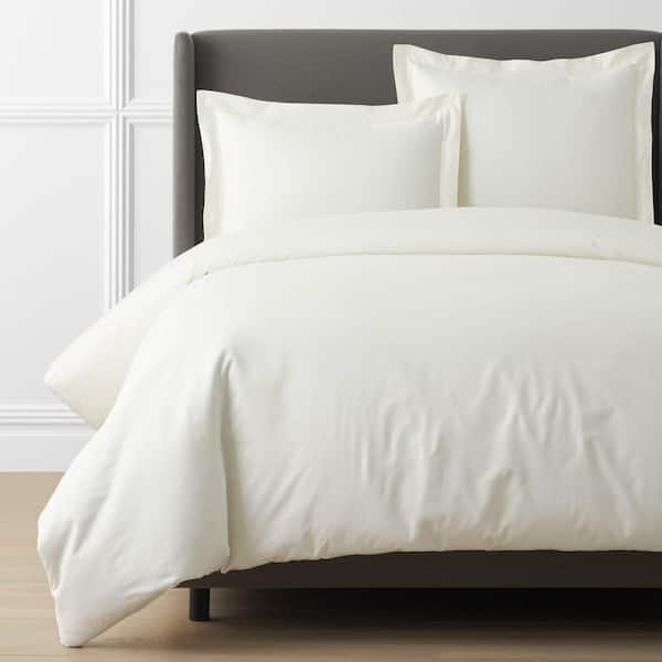 Legends Hotel Egyptian Cotton Cream Full Sateen Duvet Cover