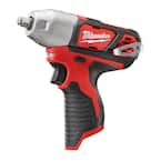 M12 12V Lithium-Ion Cordless 3/8 in. Impact Wrench (Tool-Only)