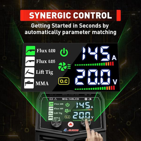 MYWISH 3-in-1 145 Amp 110 Volts Electric (AC) Multi-Process MIG