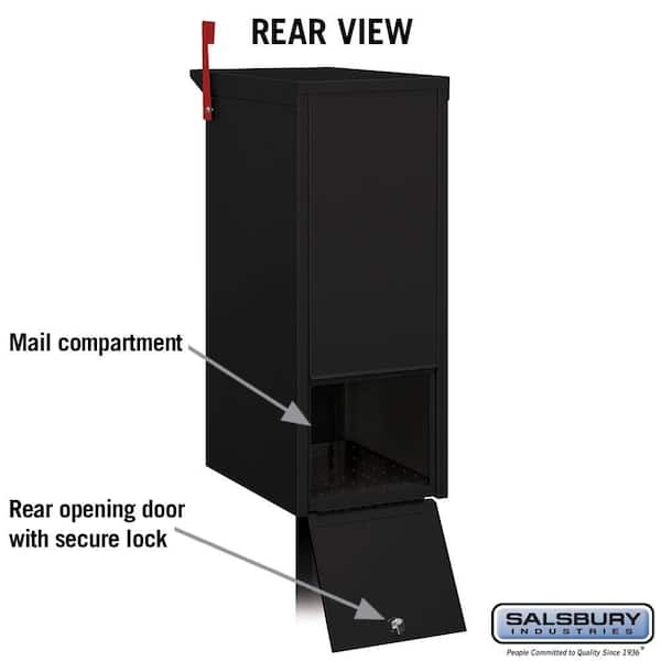 4300 Series Mail Package Drop in Black 4300 Series Mail Package Drop in Black