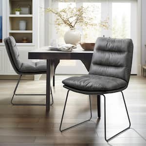 Steffen Grey Upholstery Dining Side Chair (Set of 2)