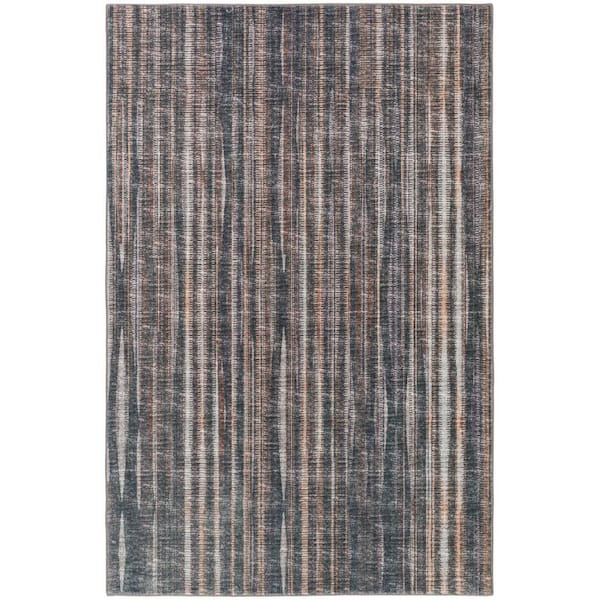 5 X 8 Brown Ombre Runner Rug