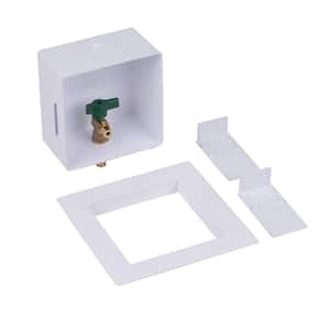 1/2 in. Brass PEX1960 Compression Ice Maker Outlet Box