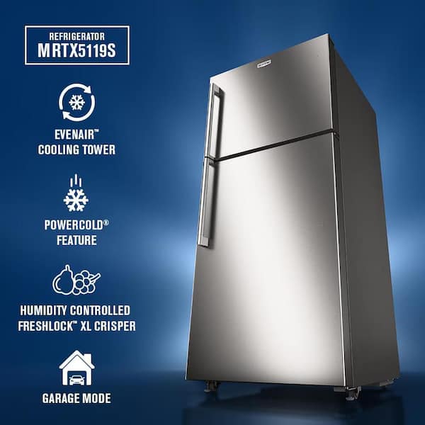 Maytag 30 in. 19 cu. ft. Freestanding Top Freezer Refrigerator in