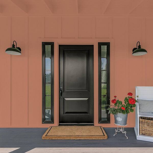 Glidden Essentials 1 gal. PPG1068-6 Nutmeg Flat Exterior Paint