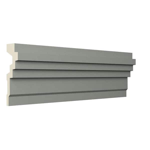 Ekena Millwork Joseph 4.375 in. D x 4.375 in. W x 96 in. L Polyurethane Crown Moulding