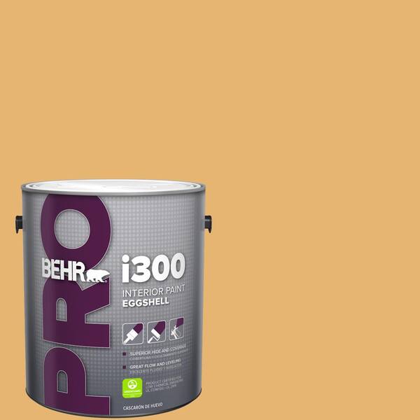 BEHR PRO 1 gal. #PPU6-04 Pyramid Gold Eggshell Interior Paint