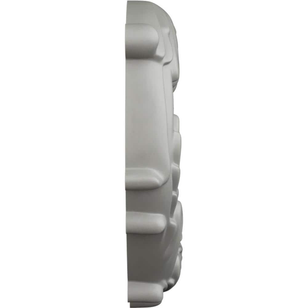 Monique 11'' White Primed Polyurethane Scroll Onlay