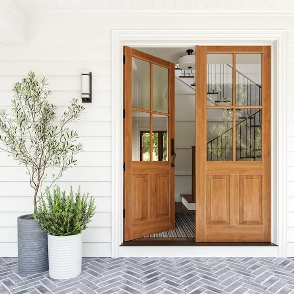 Alban 1-Light Antique Bronze Outdoor Wall Lantern Sconce