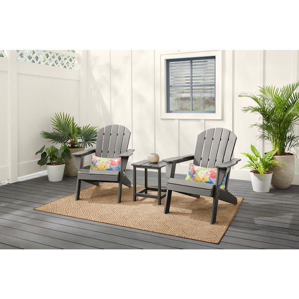 Hampton Bay Seaside Bluff HDPE All-Weather Traditional Adirondack