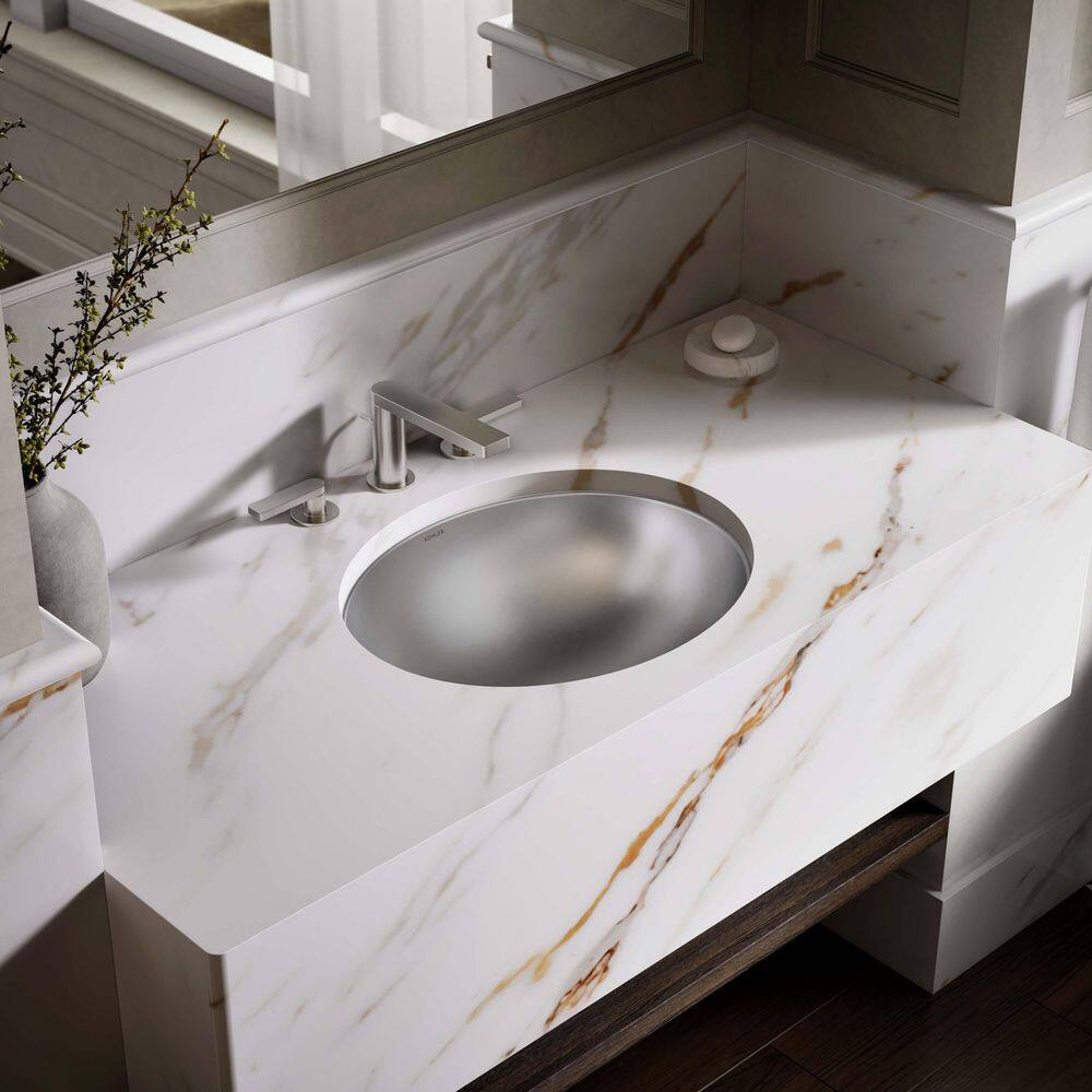 Bachata 20 in. x 16.69 in. Undermount Bathroom Sink in Stainless Steel with Luster Finish Stainless Steel price history on PriceWatchPro