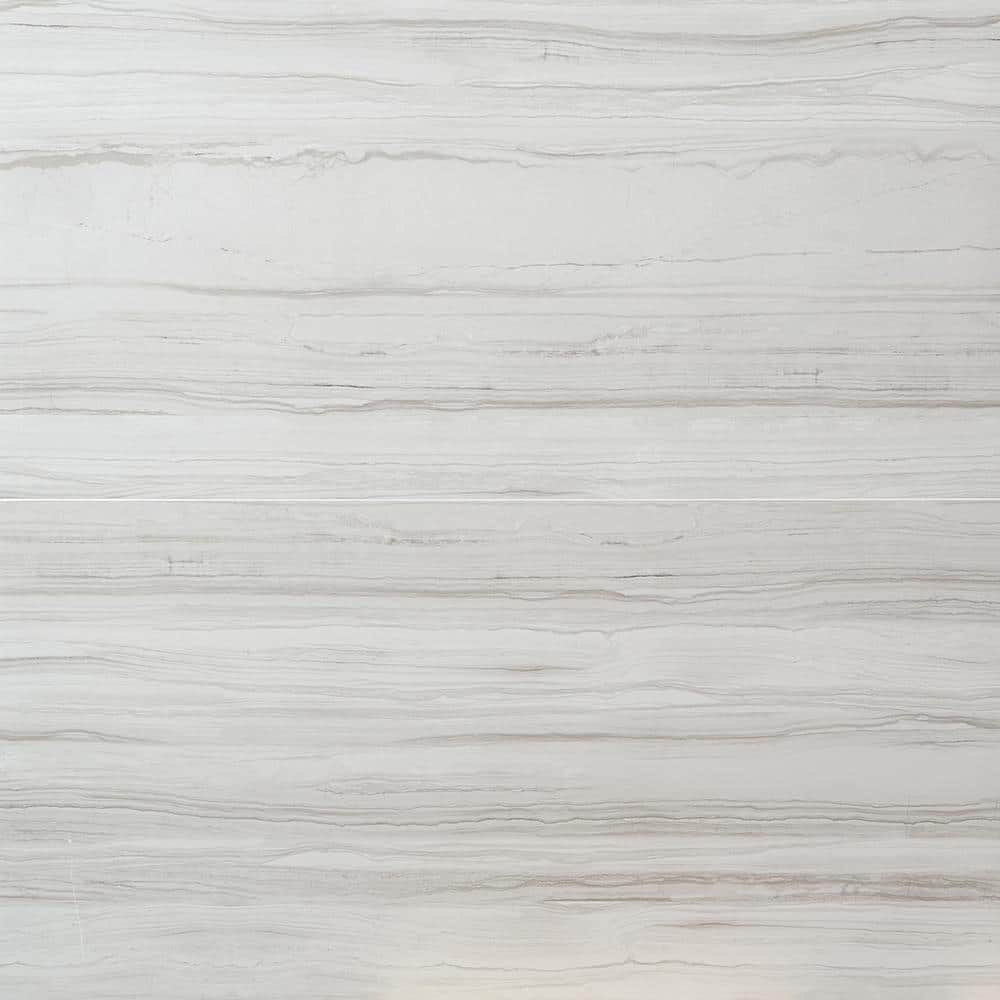 Luminus White Polished Porcelain Large Format Tile