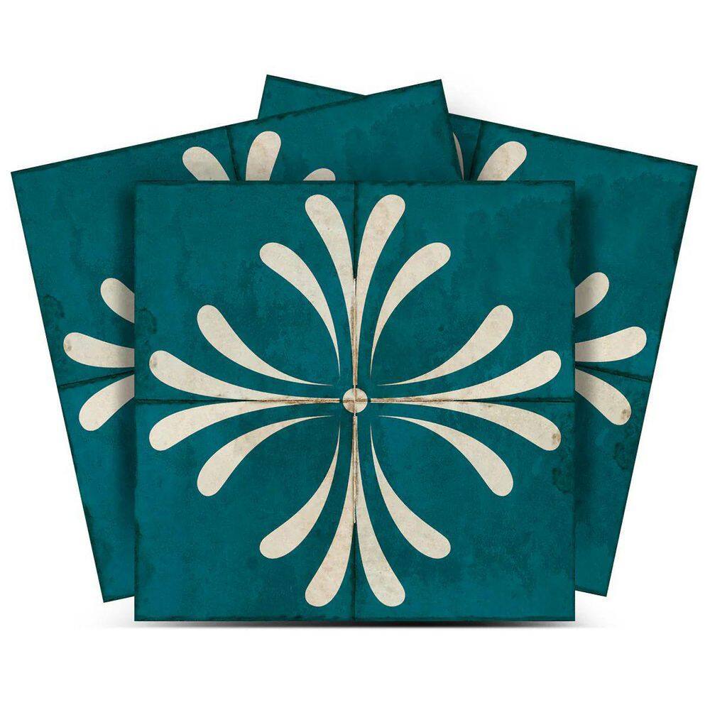 Teal R79 8 in. x 8 in. Vinyl Peel and Stick Tile (24 Tiles 10.67 sq. ft./Pack) price history on PriceWatchPro