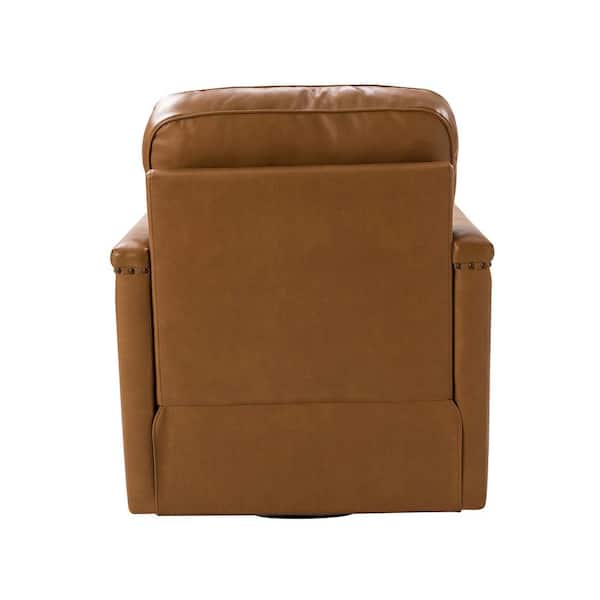 JAYDEN CREATION Angel Camel 29 in. Wide Genuine Leather