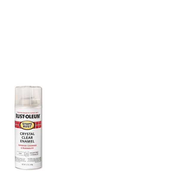 Rust-Oleum Stops Rust 12 oz. Protective Enamel Gloss Crystal Clear Spray Paint