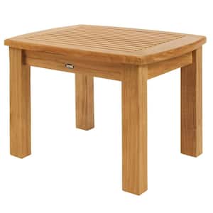 Colorado 40 in. Square Natural Teak Outdoor Coffee Table