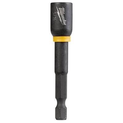 SHOCKWAVE Impact Duty 5/16 in. x 2-9/16 in. Alloy Steel Magnetic Nut Driver (1-Pack)