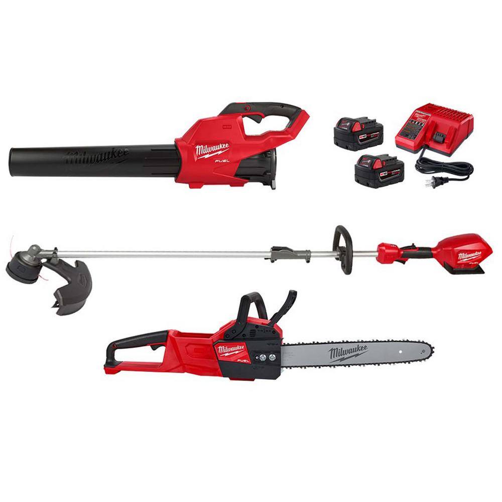 Milwaukee M18 FUEL 120 MPH 450 CFM 18V Brushless Cordless Blower w/Two