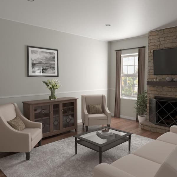 Ekena Millwork WM100 0.69 in. D x 0.69 in. W x 96 in. L Wood (Finger Joint Pine) Crown Molding