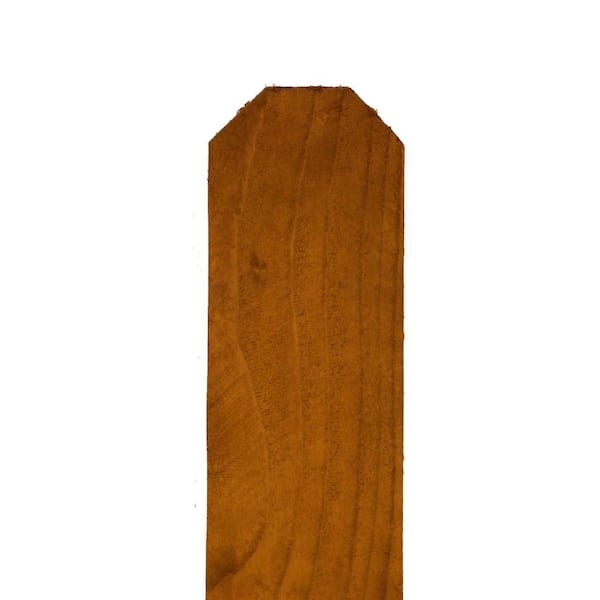 Sierra Pacific Industries 5/8 in. x 5 1/2 in. x 6 ft. Fir Walnut Tone Dog Ear Picket