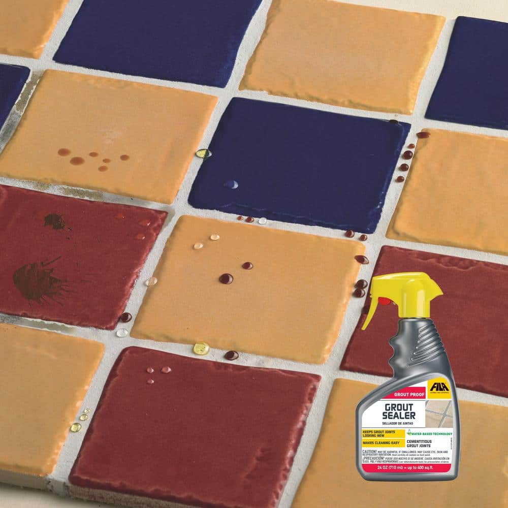 Grout Proof 24 oz. Water-Based Tile and Stone Sealer