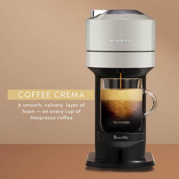 Breville 1 Cup Vertuo Next Coffee and Espresso Machine in Light