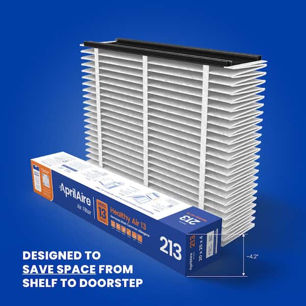 AprilAire 213 20 in. x 25 in. x 4 in. MERV 13 FPR 12 Pleated