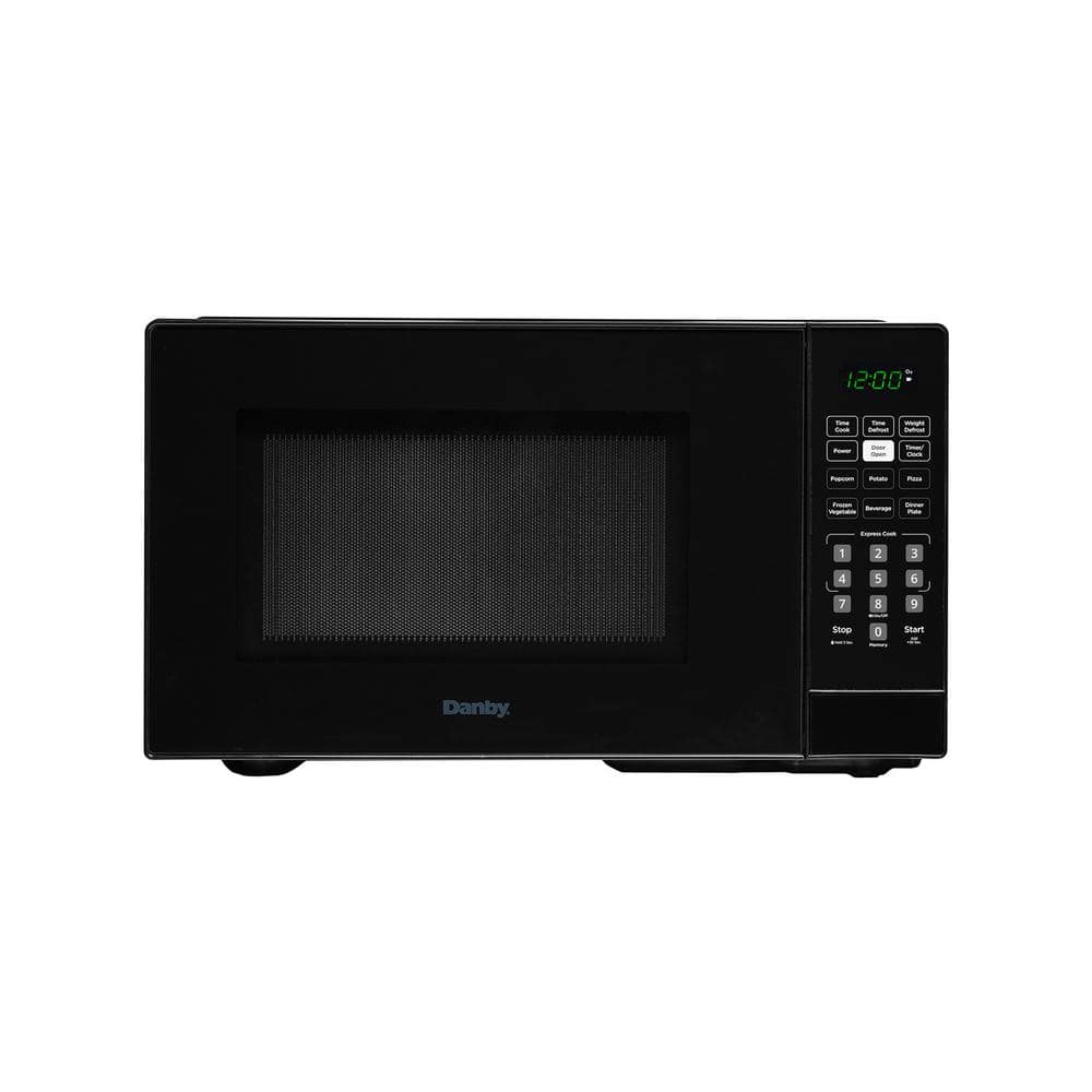 18.63 in. 0.9 cu. ft. Countertop Microwave in Black with Auto Cook, Express Cook, Child Safety Lock price history on PriceWatchPro