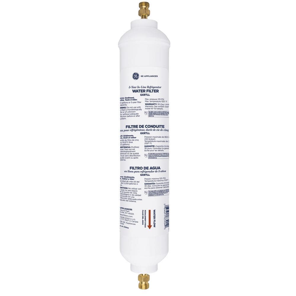 GE Refrigerator Replacement InLine Water Filter WR97X215 WR97X215A WR97X215R
