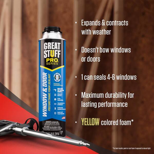 TOUCH 'N SEAL, Straw Grade, Off-White, Insulating Spray Foam