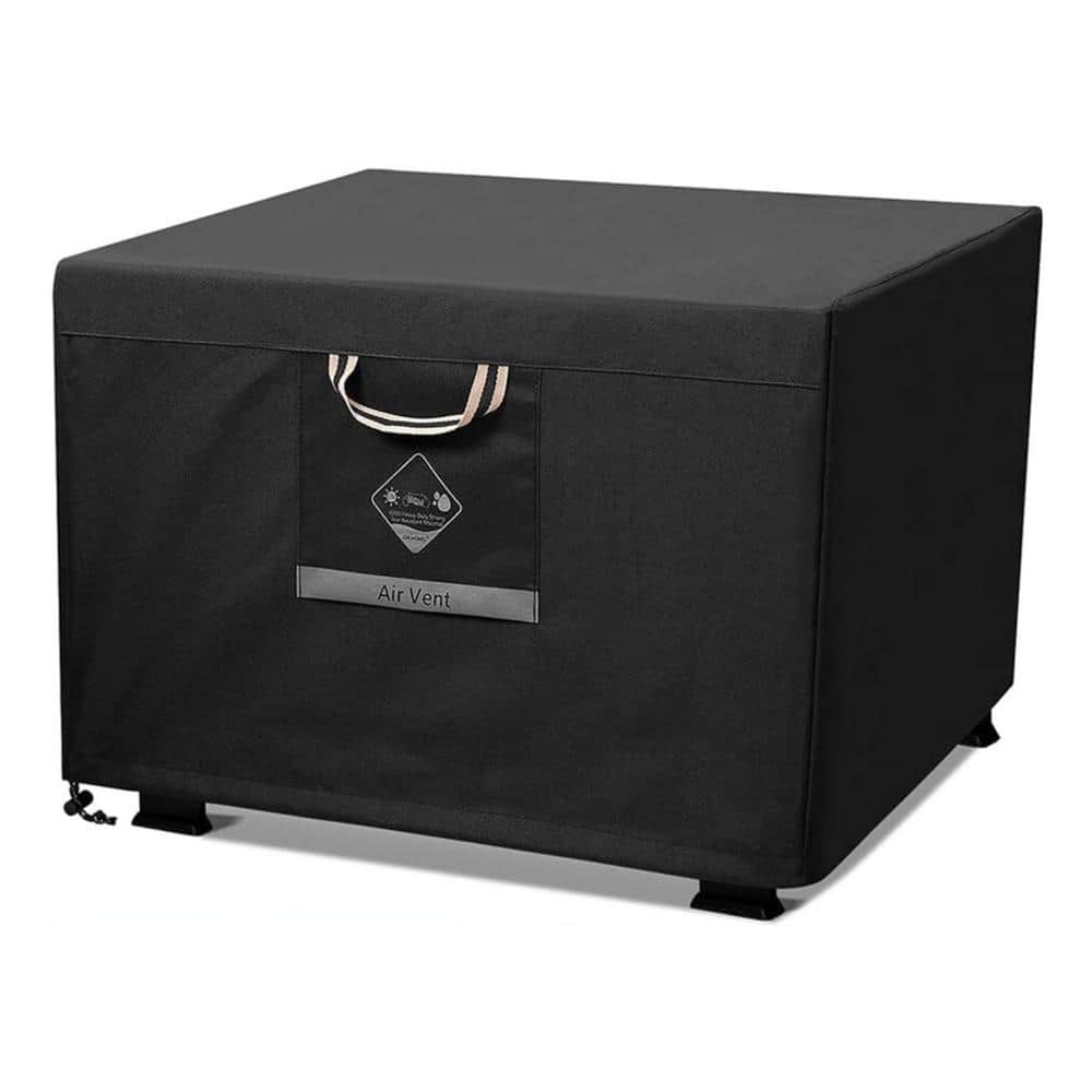 Fire Pit Outdoor Cover Square Super Waterproof 600D Strong Tear Resistant U