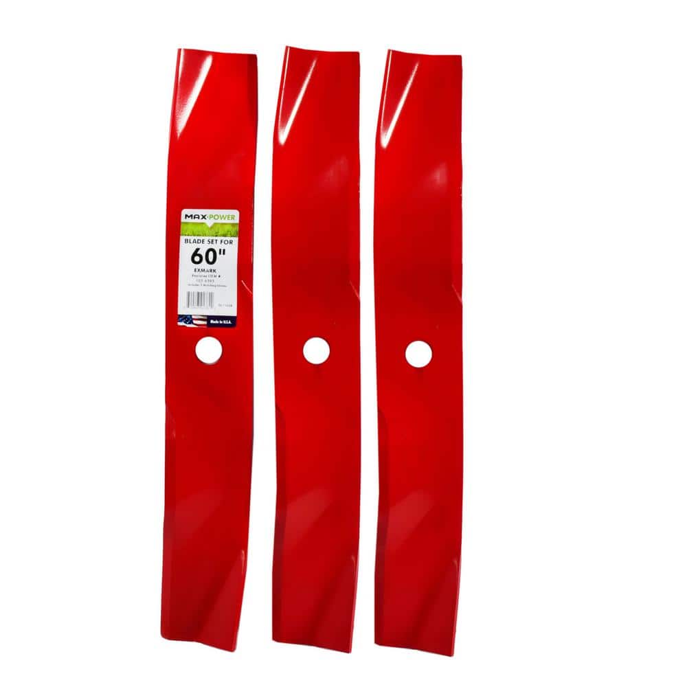 3 Blade Mulching Set for Many 60 in. Cut Exmark Mowers Replaces OEM #'s 103-6393, 103-6393-S and Windsor 50-2812 price history on PriceWatchPro