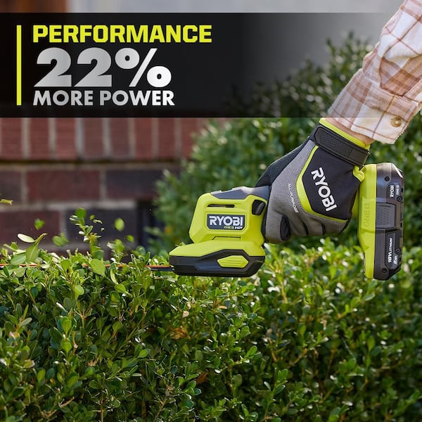 RYOBI 電動芝刈り機 コンパクト RYOBI ONE+ 18V Cordless Grass Shear and Shrubber Trimmer with 2.0