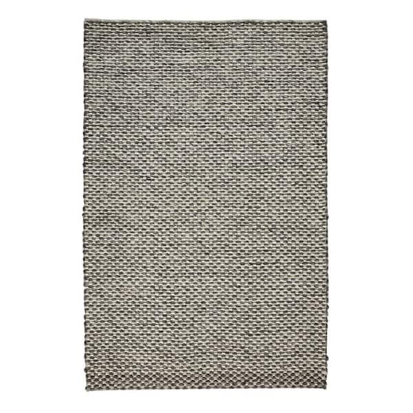 HomeRoots Gray and Ivory Floral 10 ft. x 13 ft. Area Rug