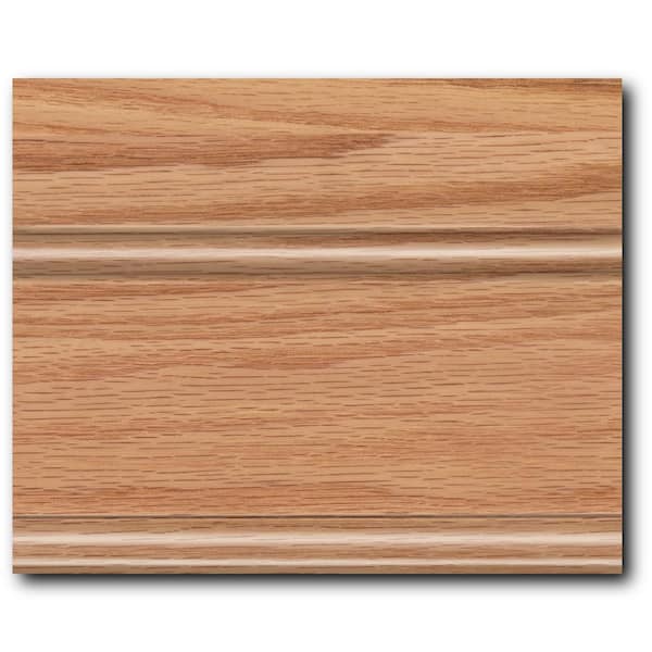 4 in. x 3 in. Finish Chip Cabinet Color Sample in Natural Oak