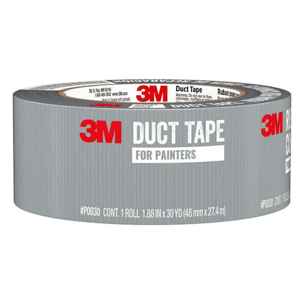 3M 1.88 In. x 30 Yds. Basic Silver Duct Tape (1 Roll)