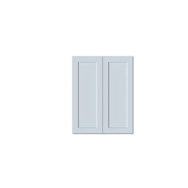 33in W x 12 in D x 42in H Plywood Ready to Assemble Standard Wall Kitchen Cabinet in Dove Gray with Full Overlay Design