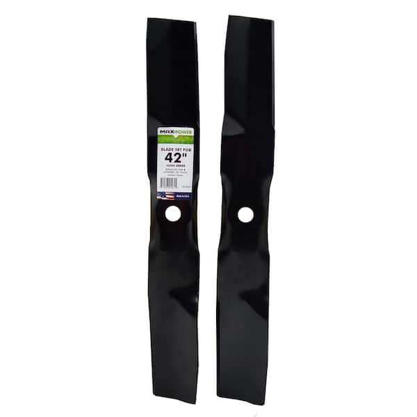 2 Blade Set for Many 42 in. Cut John Deere Zero Turn Mowers Replaces OEM #'s GY20683 and M170639