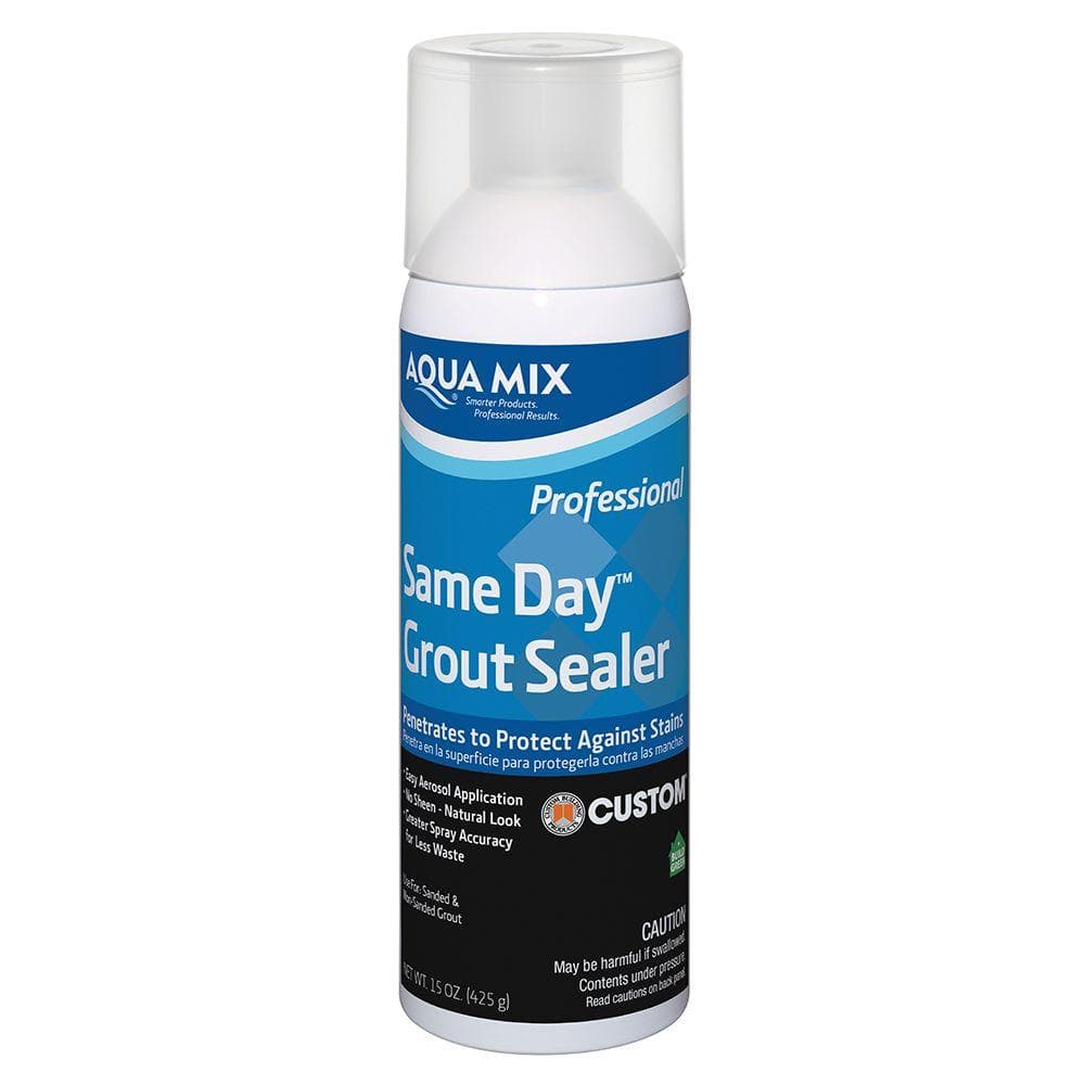 Custom Building Products Aqua Mix 15 oz. SameDay Grout Sealer 100557 - The  Home Depot