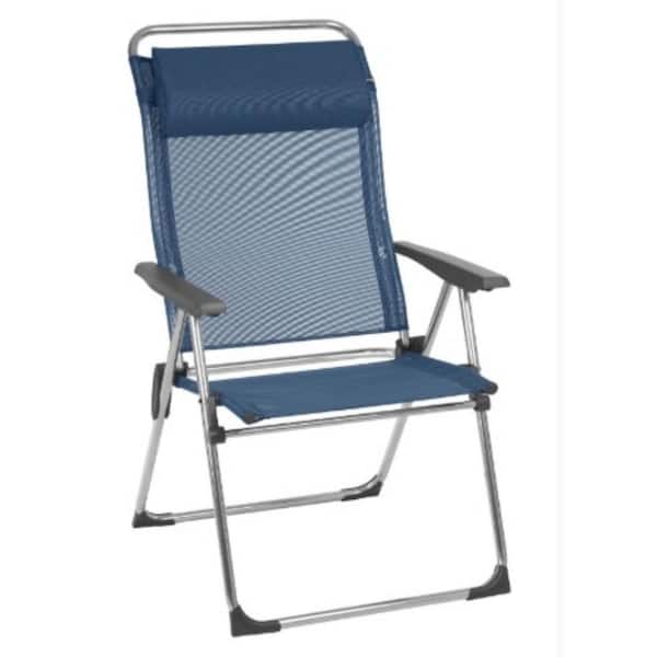 HomeRoots Shelly 2-Pieces. Ocean Aluminum Camping Chair