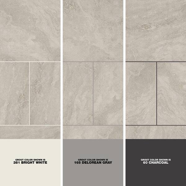 Daltile Westbrook Stone Eclipse 18 in. x 18 in. Glazed Ceramic Floor and Wall Tile (17.44 sq. ft. / case)
