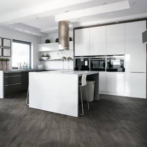 Natura Hex Nero 14-1/8 in. x 16-1/4 in. Porcelain Floor and Wall Tile (11.07 sq. ft./Case)