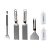 Blackstone Black Grilling Utensils Griddle Cleaning Kit Cooking Accessory (6-Piece) 8065790