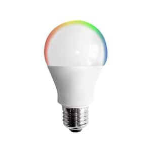 60-Watt Equivalent A19 Smart Dimmable LED Light Bulb, 2700K Soft White Light to 6500K Daylight, 4-pack