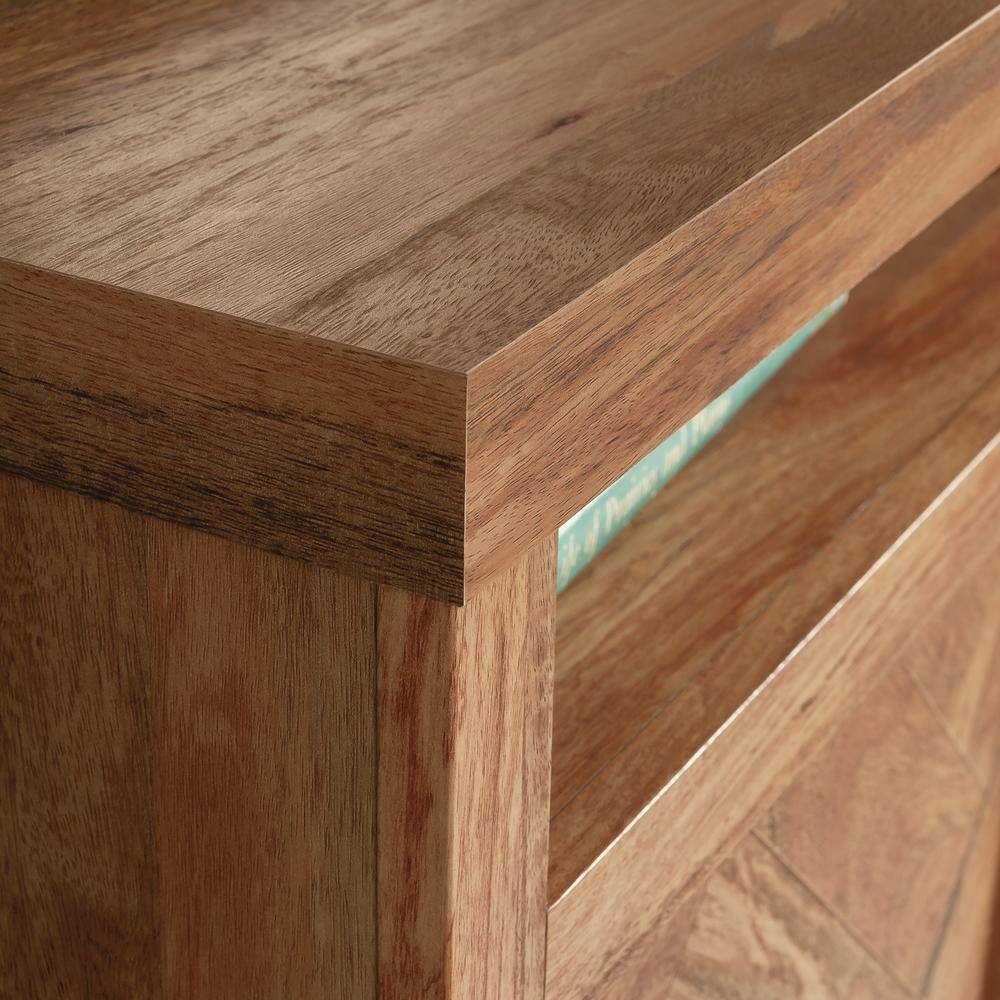 Sindoori Mango Herringbone Pattern 66'' TV Stand with Cabinet