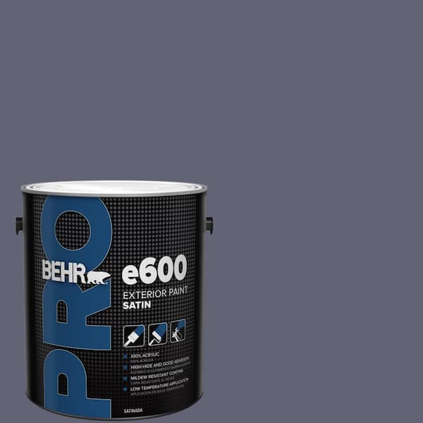 1 gal. #620F-6 Purple Orchid Satin Exterior Paint
