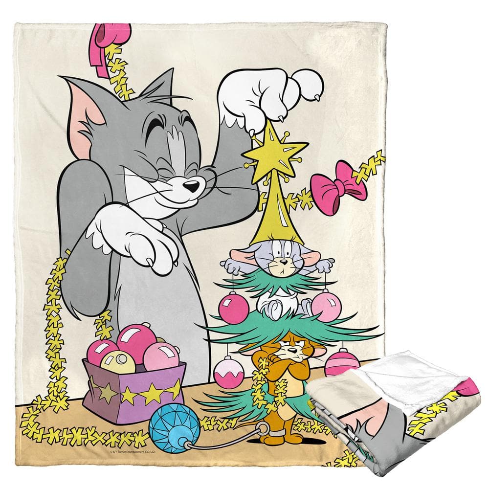 THE NORTHWEST GROUP Wb Tom And Jerry Mouse Tree Silk Touch Multi ...