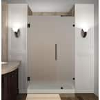 ROSWELL Villena 52 in. W x 78 in. H Single Sliding Frameless Shower ...